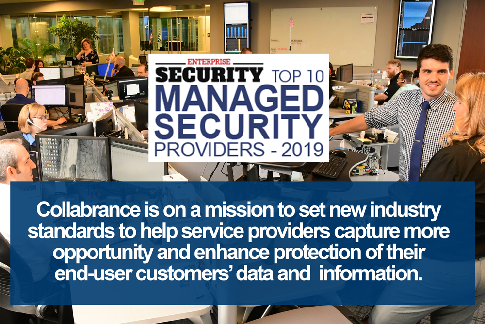 Collabrance Named Top 10 MSSP for Helping Managed Service Providers Scale & Protect End-User Customers