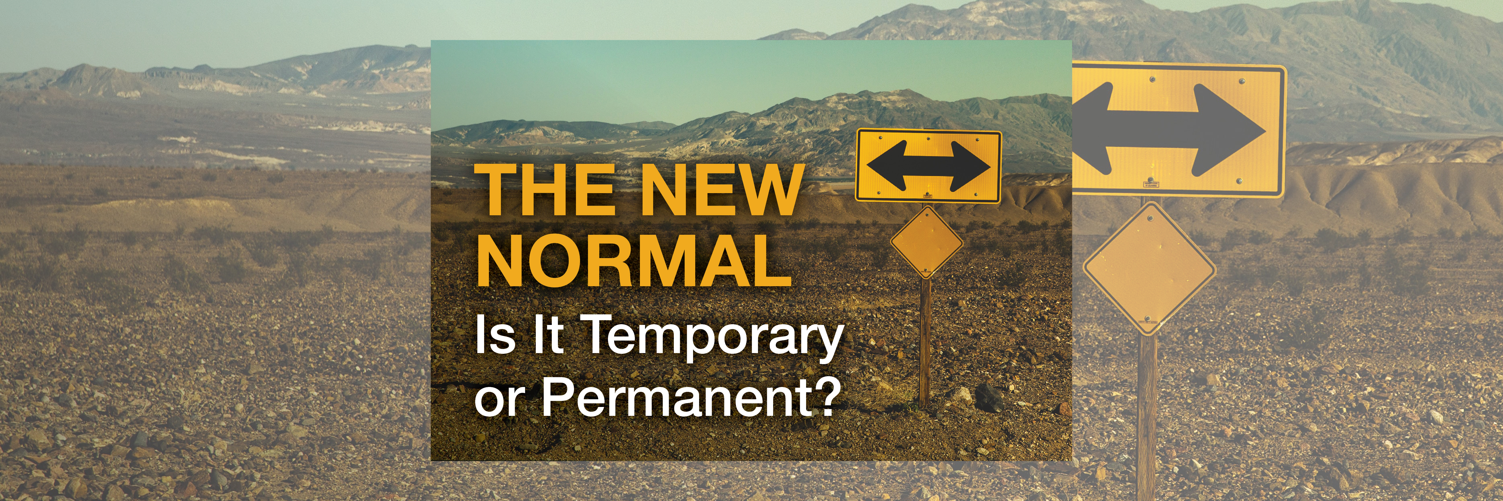 The New Normal – Is It Temporary or Permanent?