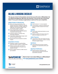 Billing and Invoicing Checklist thumbnail