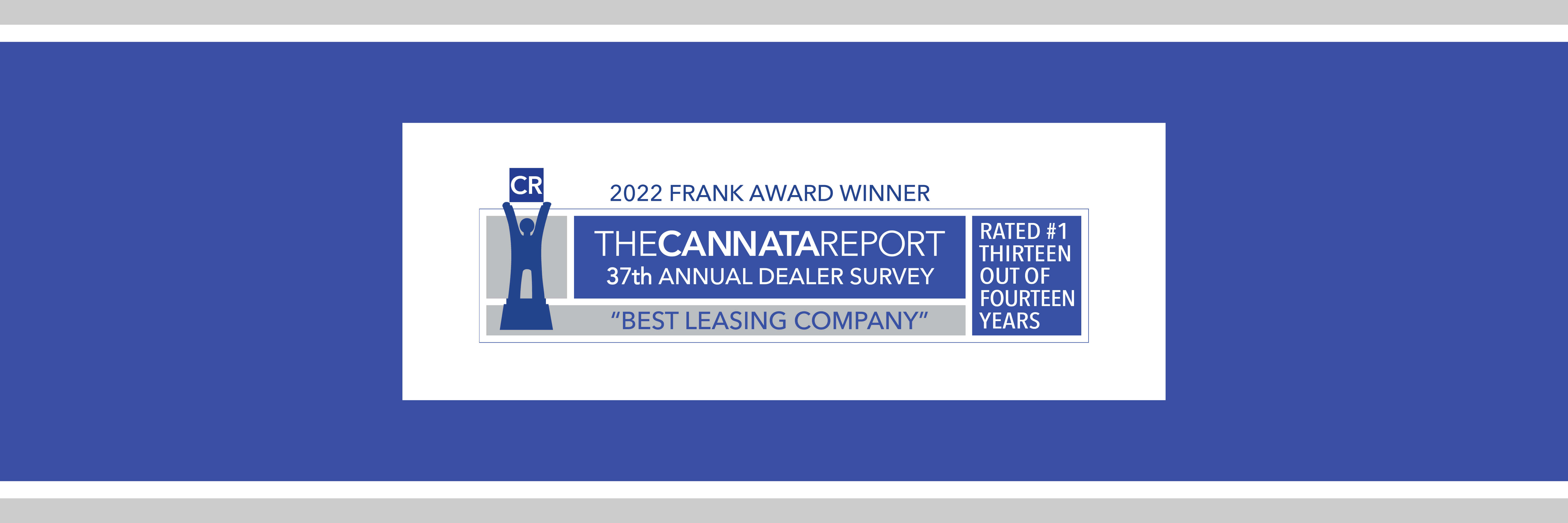 GreatAmerica Wins Frank Award for Best Leasing Company in 2022