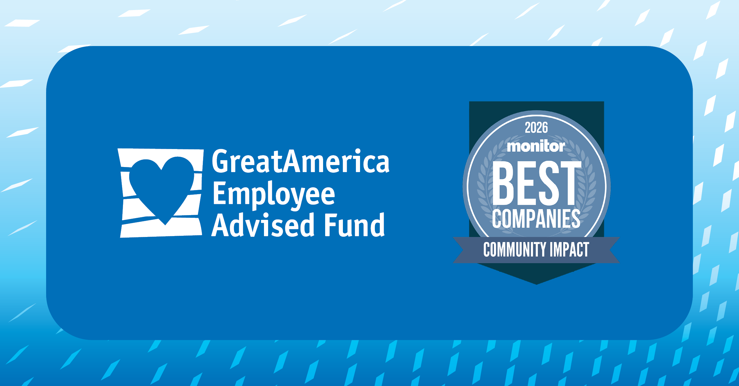 GreatAmerica Opens Spring Applications for Employee Advised Fund