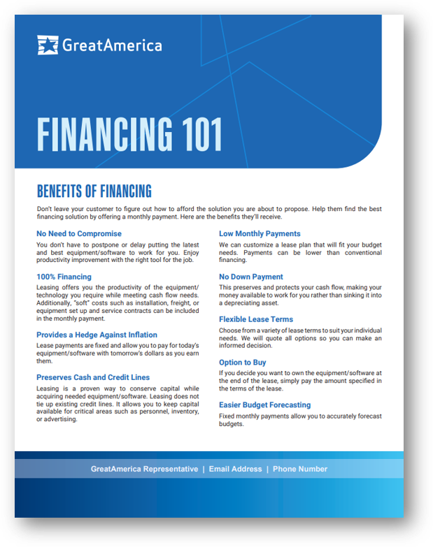 Financing 101 thumbnail